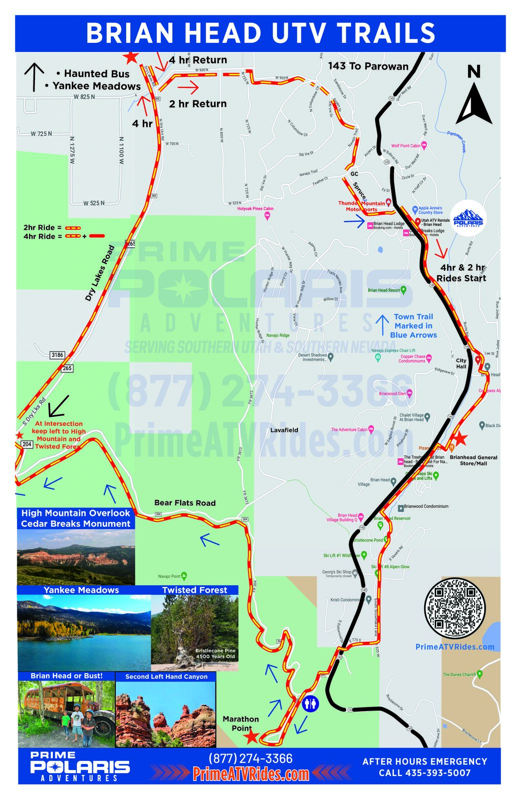 Brian Head trail map — Trail Map — Page 2